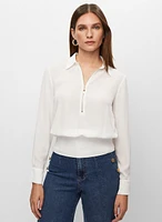 Shirt Collar Blouse