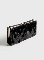 Sequin Box Clutch