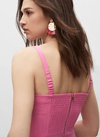 Thin Strap Fit & Flare Dress