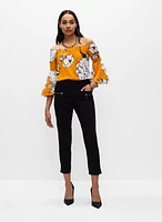 Off-the-Shoulder Floral Top