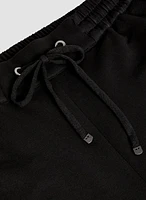 Drawstring Waist Pull-On Pants