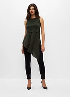 Asymmetrical Chiffon Tunic