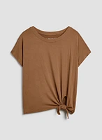 T-shirt à détail nou
