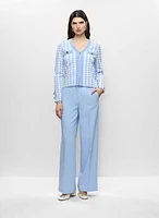 Cardigan zippé et pantalon Soho