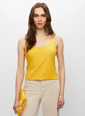 Camisole à détail de larges maillons