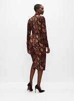 Joseph Ribkoff - Snakeskin Print Dress