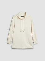 Embellished Funnel Neck Top