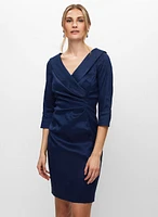 Alex Evenings - Wrap Neck Evening Dress