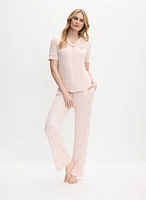 Striped PJ Set