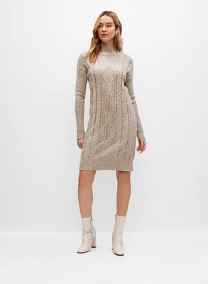 Cable Knit Dress