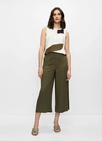 Tencel Culotte Pants