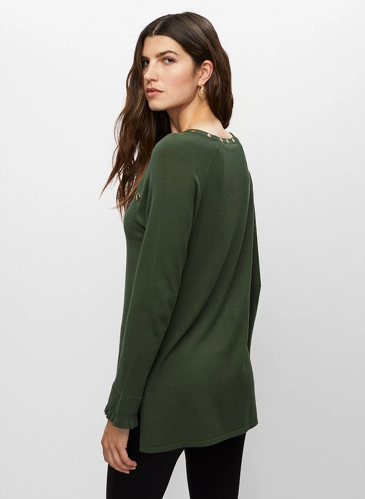 Button Detail Tunic