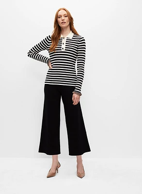 Essential Pull-On Culotte Pants