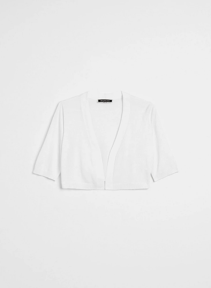 Knit Short Sleeve Bolero