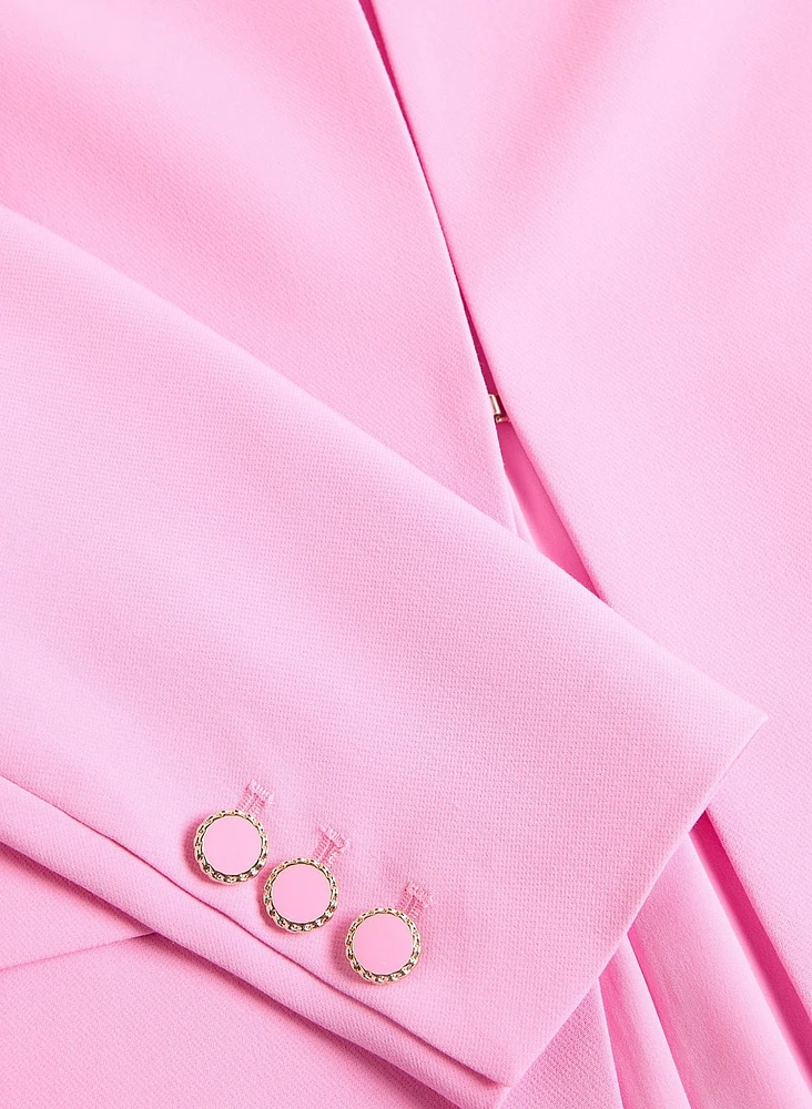 Veste redingote à poignets boutonnés
