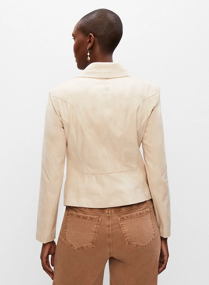 Vex - Veste courte à détails métalliques