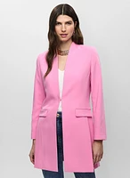 Button Cuff Redingote Jacket