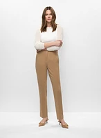 Open Stitch Sweater & Slim Leg Pants