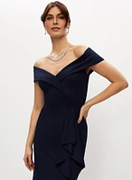 Off The Shoulder Cocktail Dress