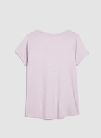 Short Sleeve V-Neck Tee