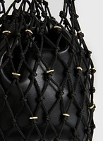 Weaved Rope Pouch Bag