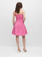 Thin Strap Fit & Flare Dress
