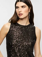 Sleeveless Sequin Top