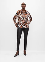 Joseph Ribkoff - Abstract Print Blouse