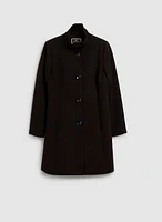 Structured Tricotine Tech Coat