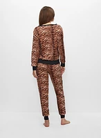 Animal Print Pyjama Set