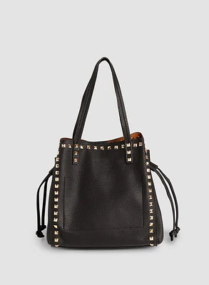 Stud Detail Tote Bag