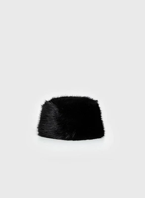 Vegan Fur Toque Hat