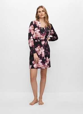 Floral Robe & Sleepshirt Set