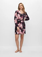 Floral Robe & Sleepshirt Set