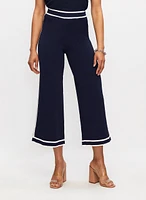 Pull-On Flare Leg Capris