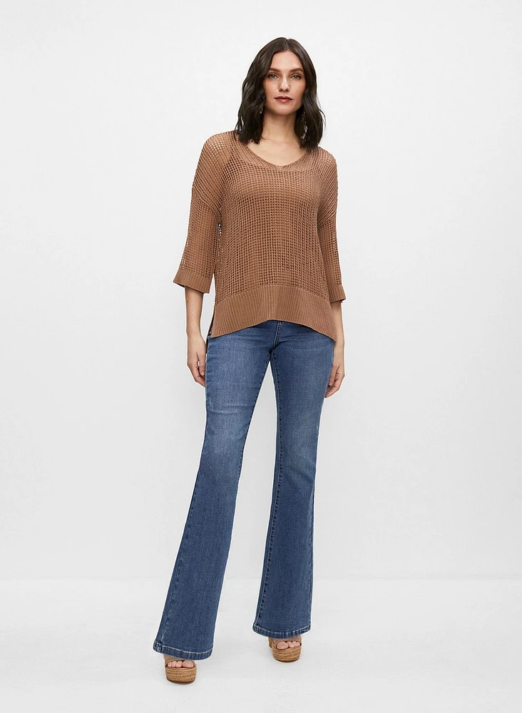 Joseph Ribkoff - Asymmetric Hem Sweater