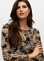 Paisley Print Blouse