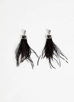 Feather Dangle Earrings