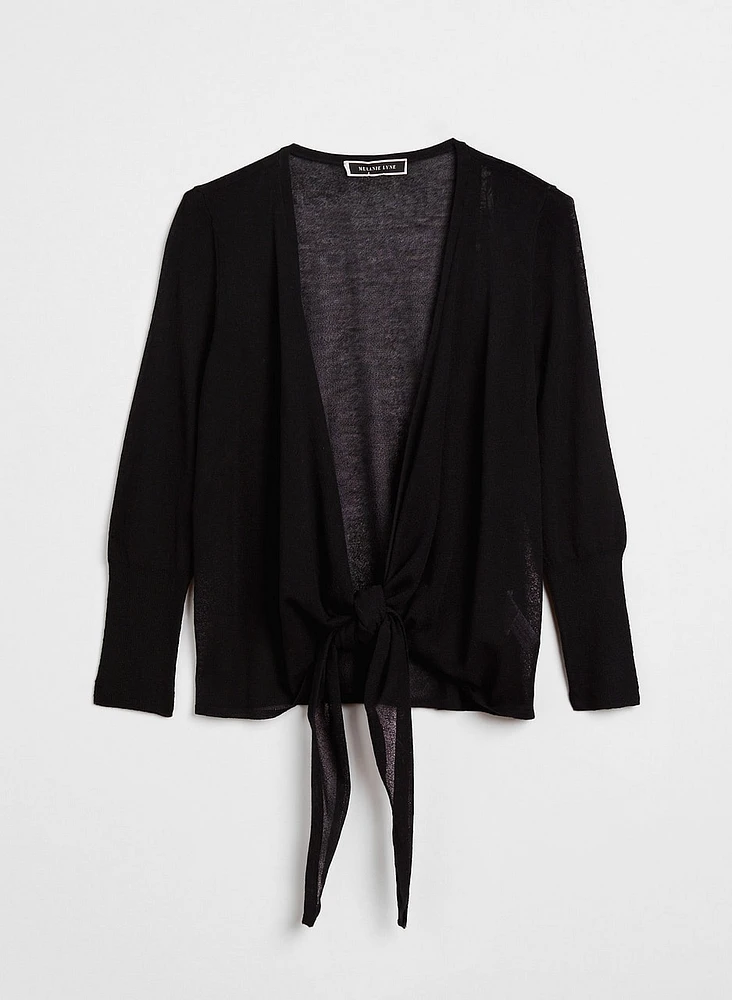 Tie Front Cardigan