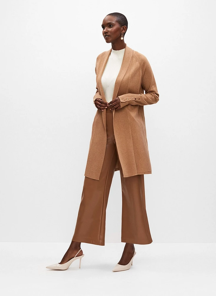 Joseph Ribkoff - Vegan Leather Culotte Pants