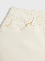 Wide Leg Culotte Jeans