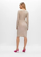 Joseph Ribkoff - V-Neck Wrap Dress