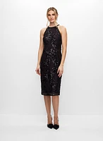 Alex Evenings - Robe cocktail à sequins