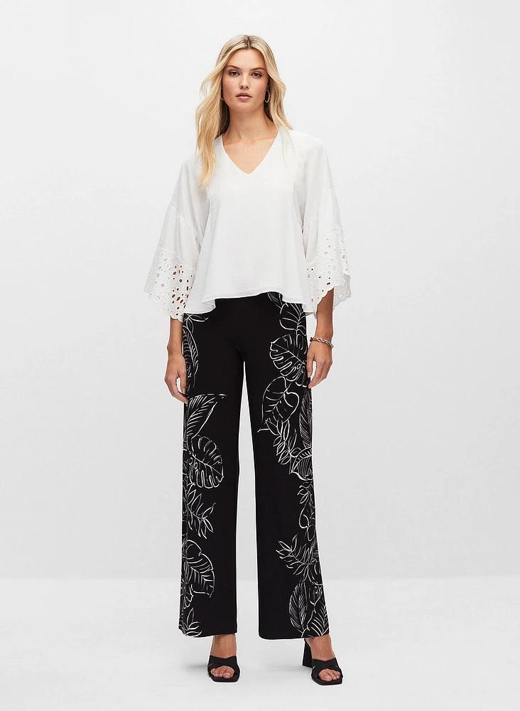 Joseph Ribkoff - Crochet Detail Top