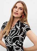 Joseph Ribkoff - Floral Print Dress