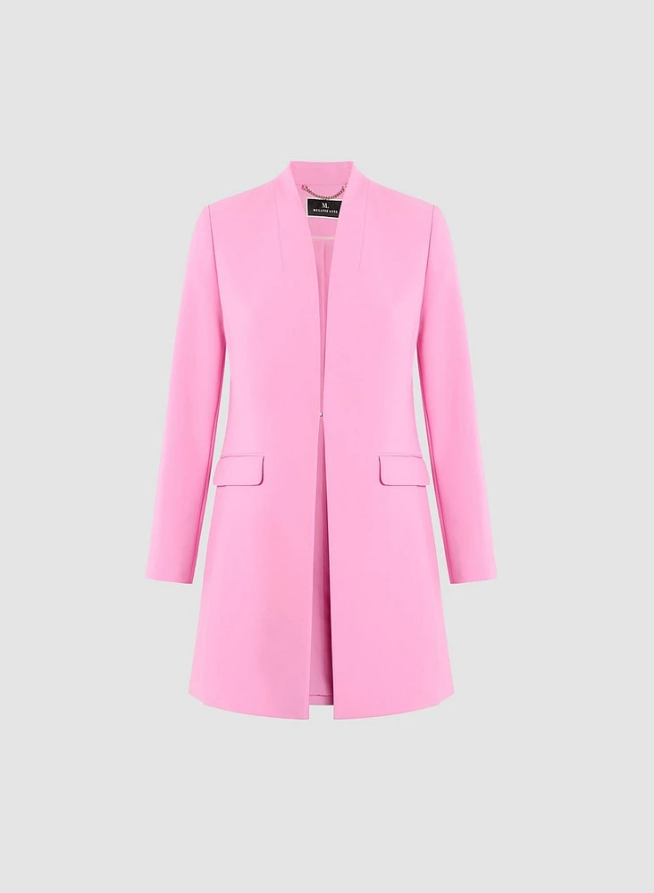 Veste redingote à poignets boutonnés