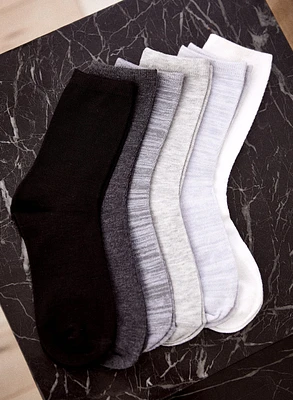 Christian Siriano - 6 Pack Of Crew Socks