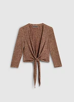 Tie Front Cardigan