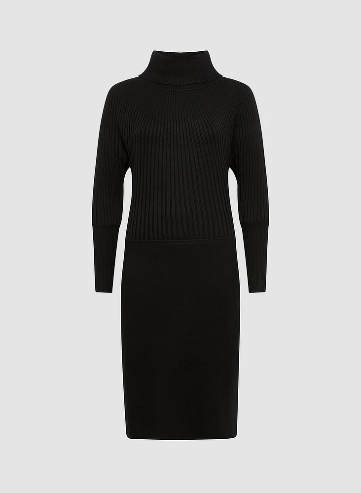 Dolman Sleeve Sweater Dress