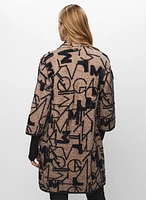 Joseph Ribkoff - Printed Open Front Cardigan